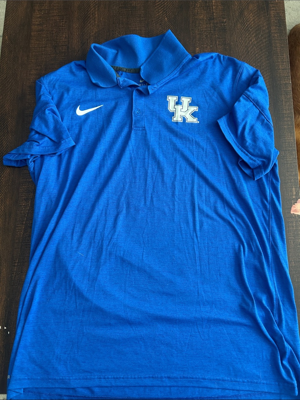 Nike Royal Blue Kentucky UK Polo Shirt